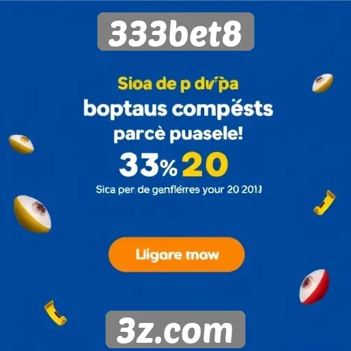 Promoções e bônus atrativos do site 333bet8